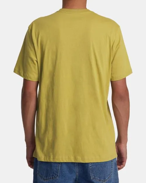 Rvca Balance Box Short Sleeve TShirt Avocado Men Tees and Tanks