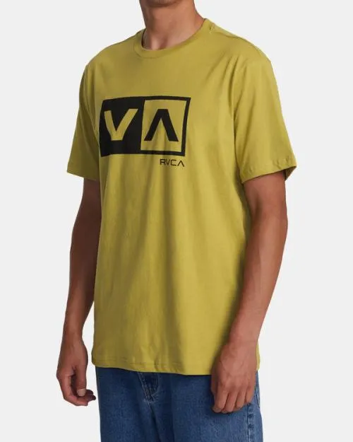 Rvca Balance Box Short Sleeve TShirt Avocado Men Tees and Tanks