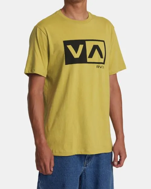 Rvca Balance Box Short Sleeve TShirt Avocado Men Tees and Tanks
