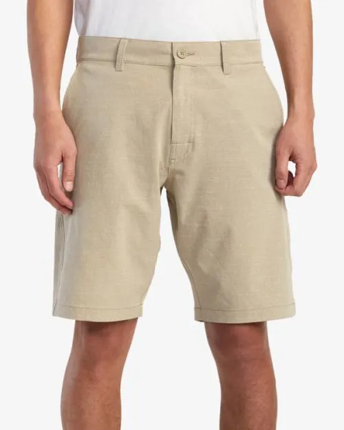 Rvca Balance Hybrid 20034 Shorts Khaki Men Shorts and Hybrids