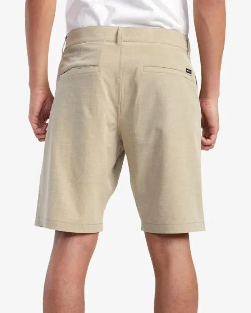 Rvca Balance Hybrid 20034 Shorts Khaki Men Shorts and Hybrids