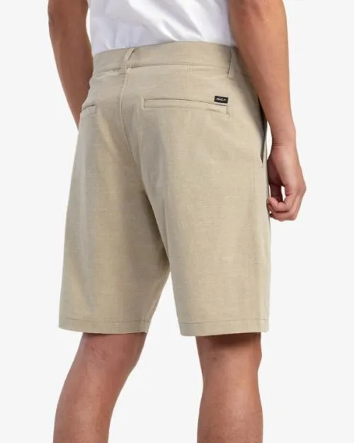 Rvca Balance Hybrid 20034 Shorts Khaki Men Shorts and Hybrids