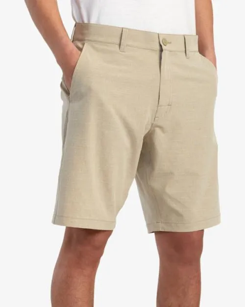Rvca Balance Hybrid 20034 Shorts Khaki Men Shorts and Hybrids