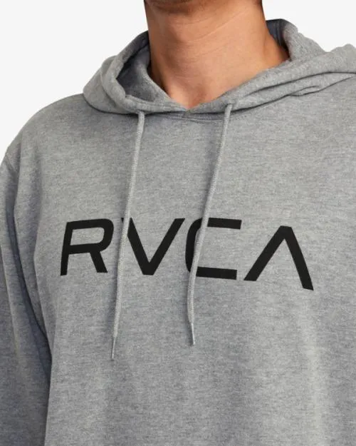 Rvca Big Pullover Hoodie Athletic Heather Men Hoodies and Sweatshirts