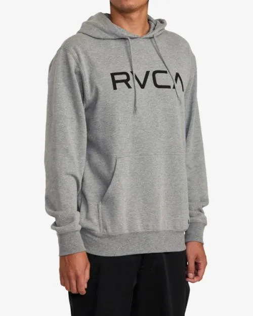 Rvca Big Pullover Hoodie Athletic Heather Men Hoodies and Sweatshirts