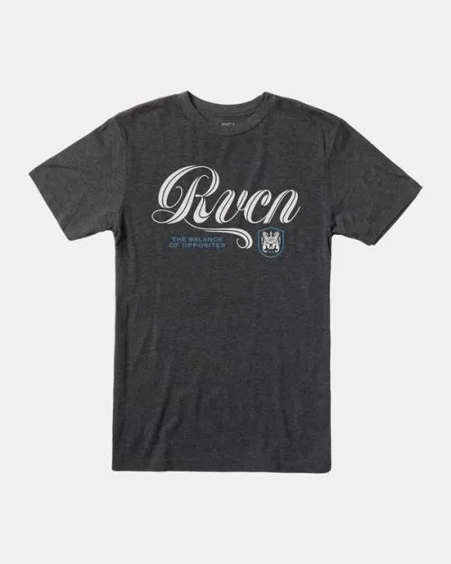 Rvca Boy039s Midline TShirt Black Boys Tees and Tanks