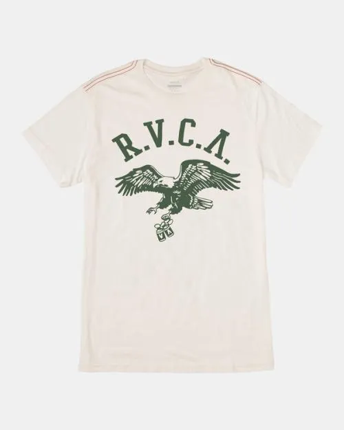 Rvca Byob TShirt Antique White Men Short Sleeves