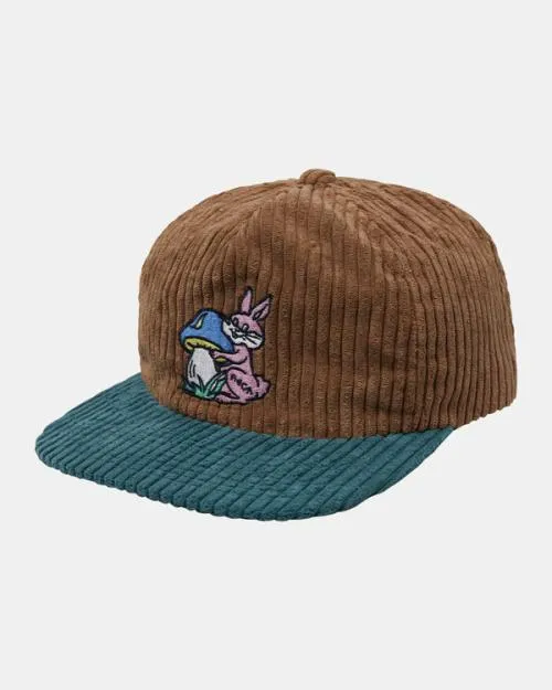 Rvca Cottontale Baseball Hat Rawhide Men Hats and Beanies