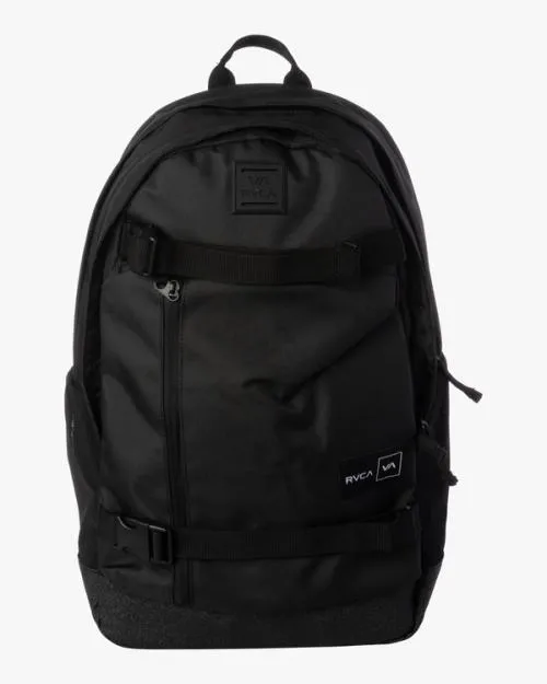 Rvca Curb Skate 29 L Skate Backpack Black BoysWomenMen Backpacks and Bags