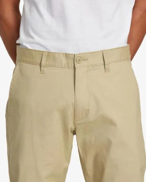 Rvca Daggers Tech Technical Chinos Khaki Men Pants