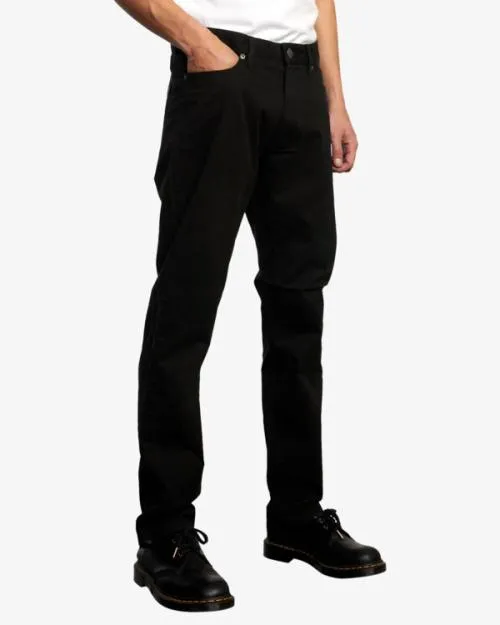 Rvca Daggers Twill Slim Fit Pants Black Men Pants