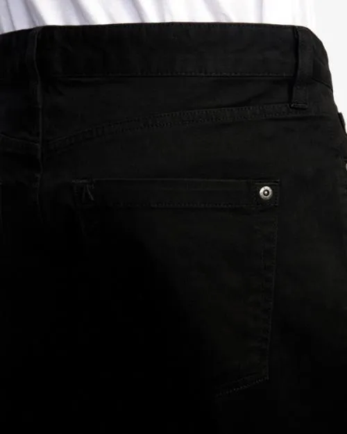 Rvca Daggers Twill Slim Fit Pants Black Men Pants