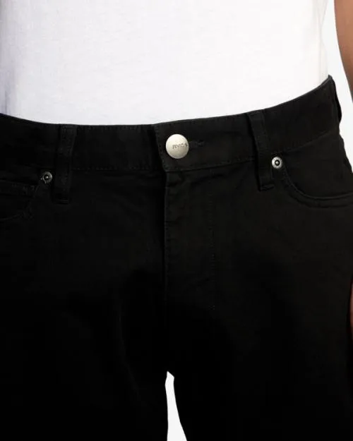 Rvca Daggers Twill Slim Fit Pants Black Men Pants