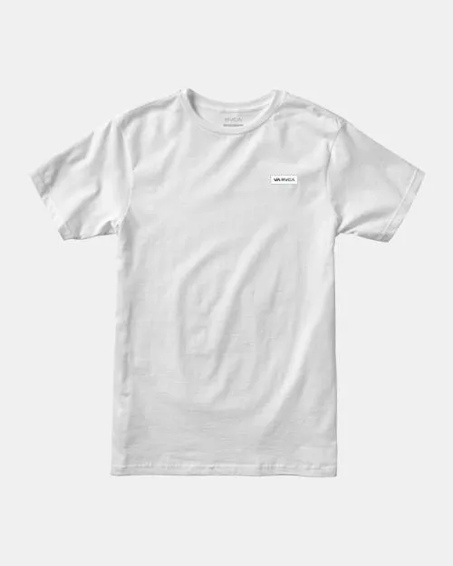Rvca Icon Tee White SportMen Short Sleeves