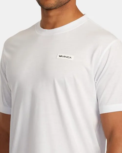 Rvca Icon Tee White SportMen Short Sleeves