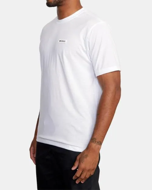 Rvca Icon Tee White SportMen Short Sleeves