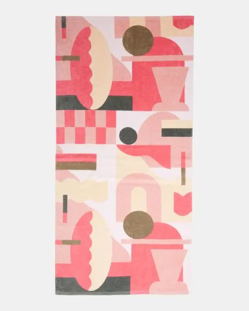 Rvca Jesse Brown Beach Towel Fiesta Men Other Accessories