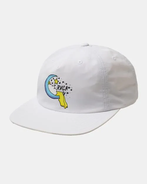 Rvca Jesse Lortz Sweet Dreams Snapback Hat White Men Hats and Beanies