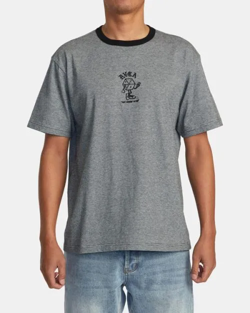 Rvca Moran TShirt Rvca Black Men Short Sleeves