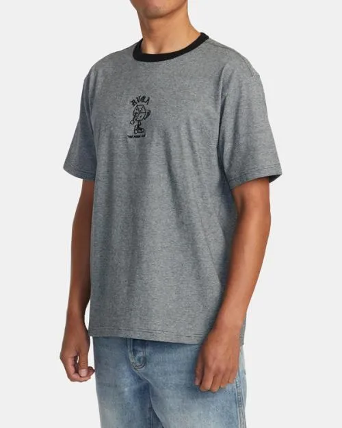 Rvca Moran TShirt Rvca Black Men Short Sleeves