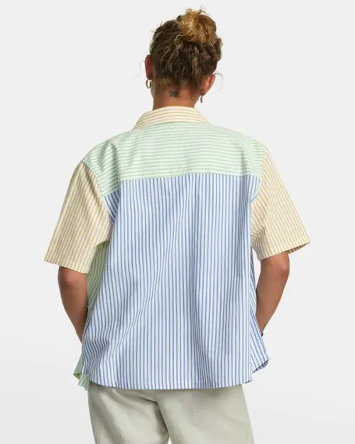 Rvca Nauti Shirt Short Sleeve Shirt Multi Women Tops