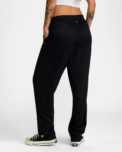 Rvca New Yume Beach Pants Black Women Pants