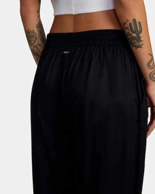 Rvca New Yume Beach Pants Black Women Pants