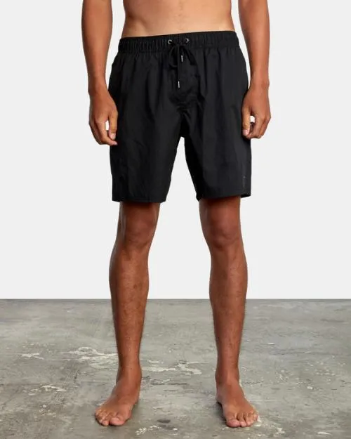 Rvca Opposites Hybrid Elasticized Shorts Black Men Boardshorts