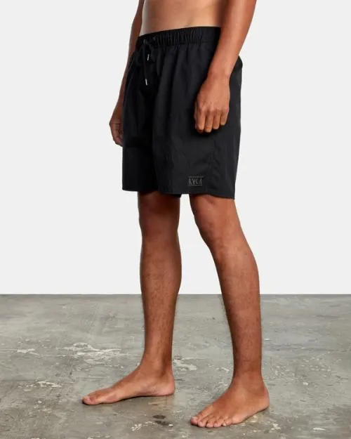 Rvca Opposites Hybrid Elasticized Shorts Black Men Boardshorts