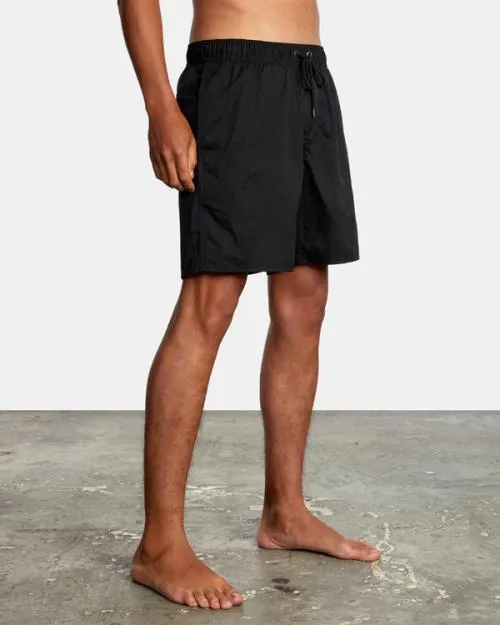 Rvca Opposites Hybrid Elasticized Shorts Black Men Boardshorts