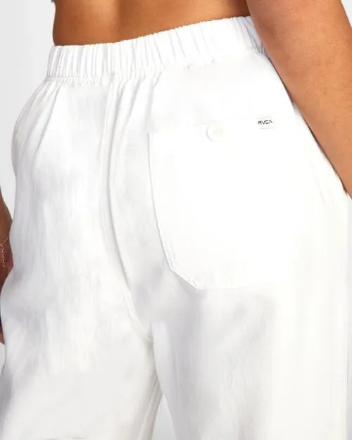 Rvca Pepa Woven Pants Whisper White Women Pants