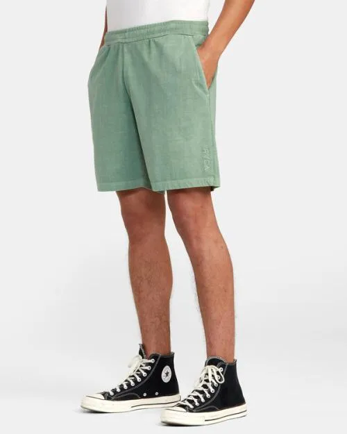 Rvca PTC Elastic Walkshorts 18034 Spinach Men Shorts and Hybrids