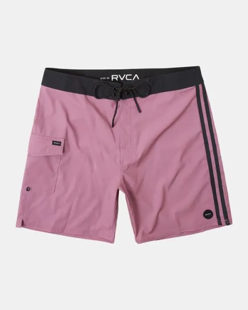 Rvca Restless Boardshorts 17034 Lavender Men Boardshorts