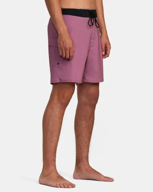 Rvca Restless Boardshorts 17034 Lavender Men Boardshorts