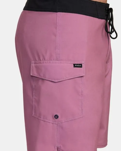 Rvca Restless Boardshorts 17034 Lavender Men Boardshorts