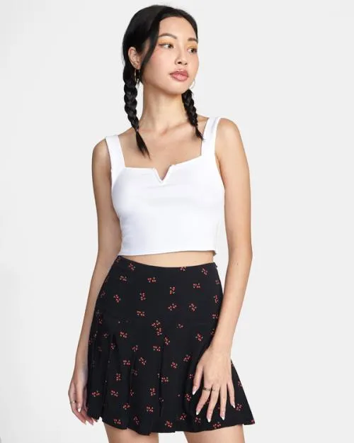 Rvca Spirit Mini Skirt Rvca Black Women Shorts and Skirts