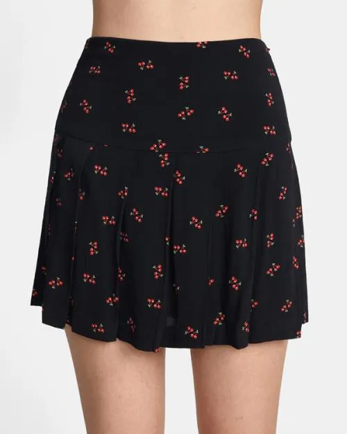 Rvca Spirit Mini Skirt Rvca Black Women Shorts and Skirts