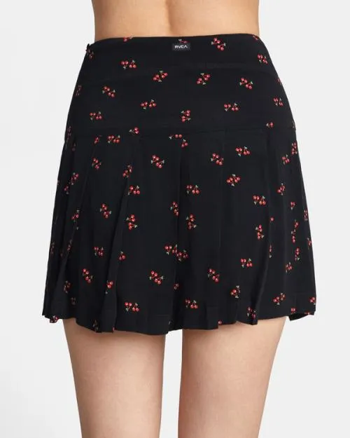 Rvca Spirit Mini Skirt Rvca Black Women Shorts and Skirts