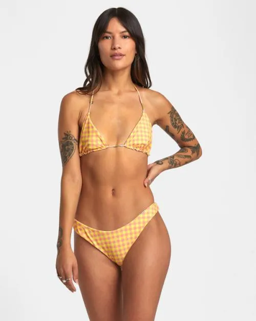 Rvca Sunkissed Reversible Skimpy Bikini Bottoms Lilikoi Women Bikini Bottoms