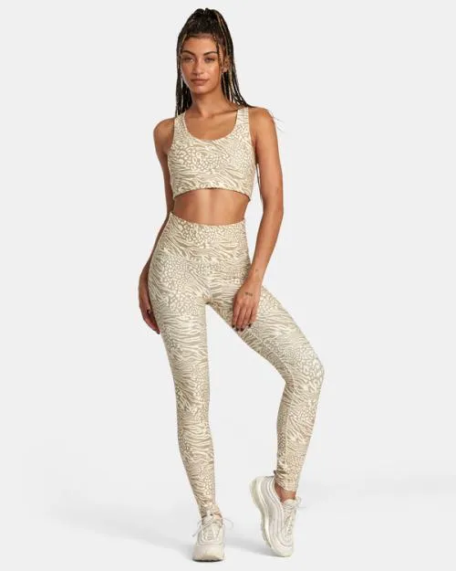 Rvca VA Essential Workout Leggings Zeetah SportWomen Pants