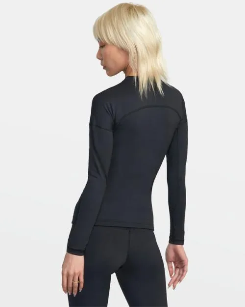 Rvca VA Sport Long Sleeve Compression Top Black SportWomen Compression Clothing