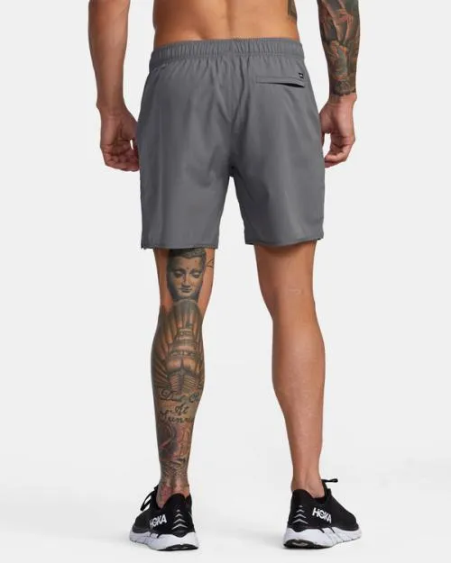Rvca YOGGER IV ATHLETIC SHORTS 17034 Smoke Men Athletic Shorts