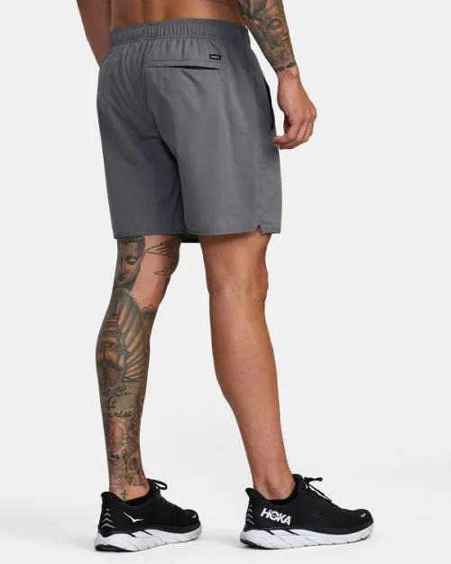 Rvca YOGGER IV ATHLETIC SHORTS 17034 Smoke Men Athletic Shorts