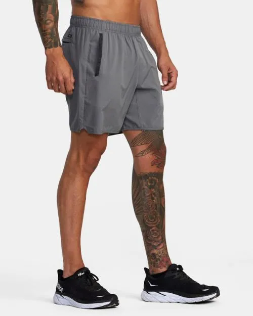 Rvca YOGGER IV ATHLETIC SHORTS 17034 Smoke Men Athletic Shorts