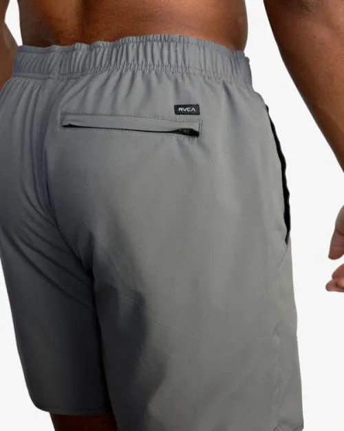 Rvca YOGGER IV ATHLETIC SHORTS 17034 Smoke Men Athletic Shorts