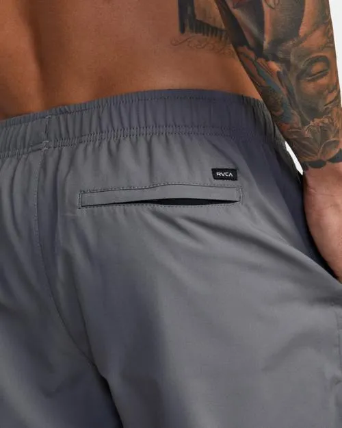 Rvca YOGGER IV ATHLETIC SHORTS 17034 Smoke Men Athletic Shorts