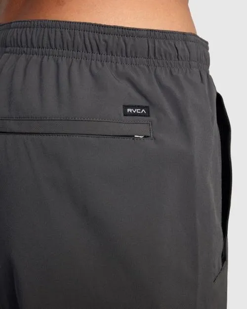 Rvca YOGGER STRETCH ATHLETIC SHORTS 17034 Slate Men Athletic Shorts