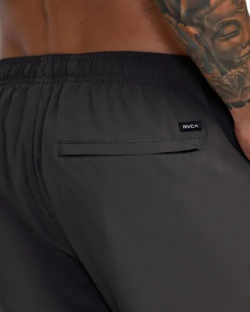 Rvca YOGGER STRETCH ATHLETIC SHORTS 17034 Slate Men Athletic Shorts