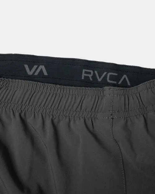 Rvca YOGGER STRETCH ATHLETIC SHORTS 17034 Slate Men Athletic Shorts