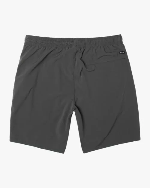 Rvca YOGGER STRETCH ATHLETIC SHORTS 17034 Slate Men Athletic Shorts